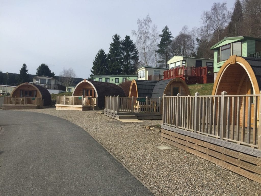 Corriefodly Glamping Pods