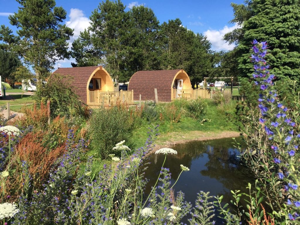 Deeside Holiday Park Glamping Pods