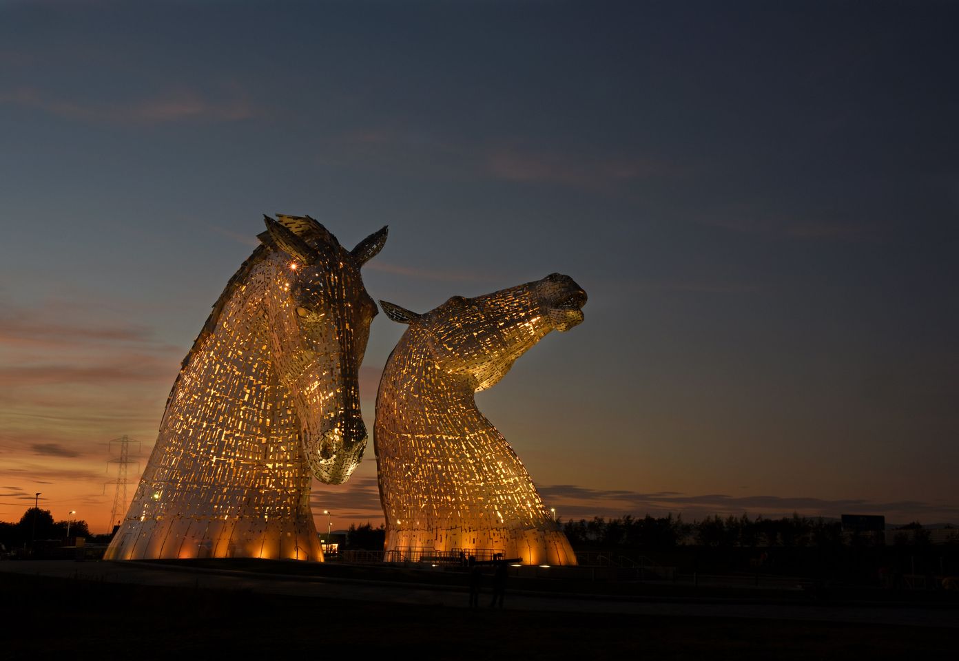 The Kelpies & The Helix